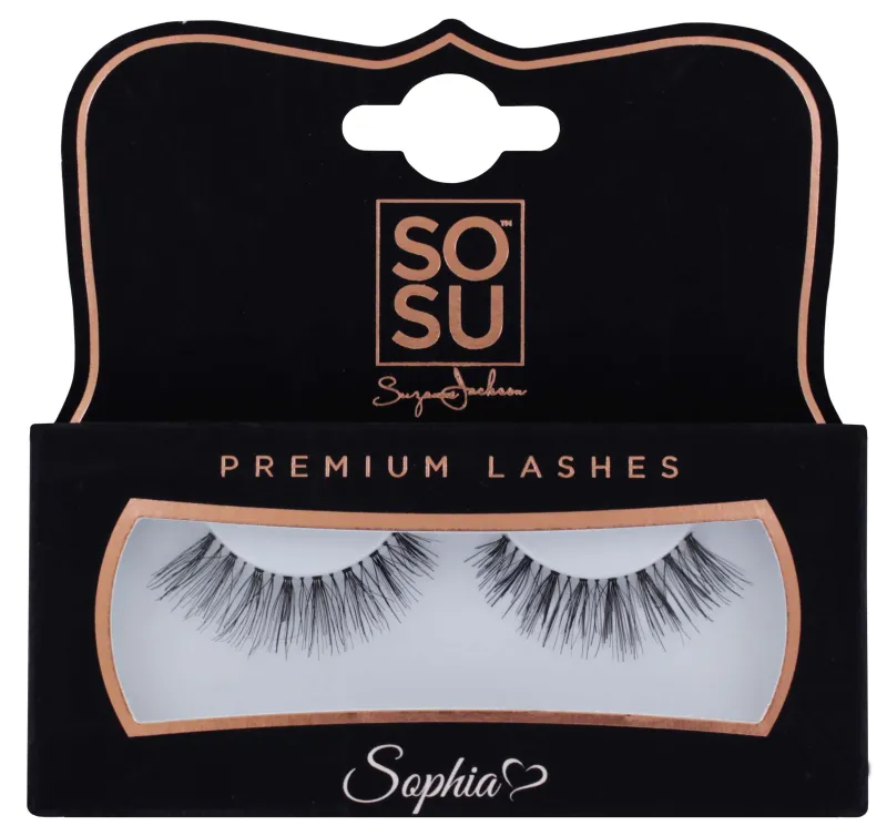 SOSU SOPHIA EYELASHES BLACK BOX