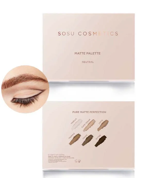 SOSU MATTE PALETTE neutral