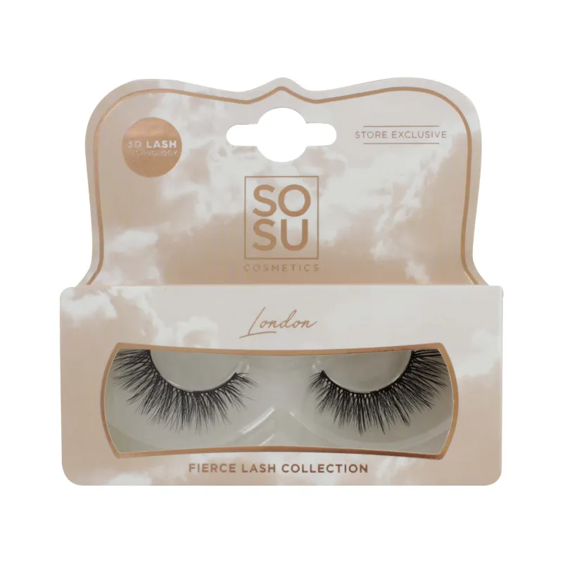 SOSU LONDON  EYELASHES 3D TECHNOLOGY