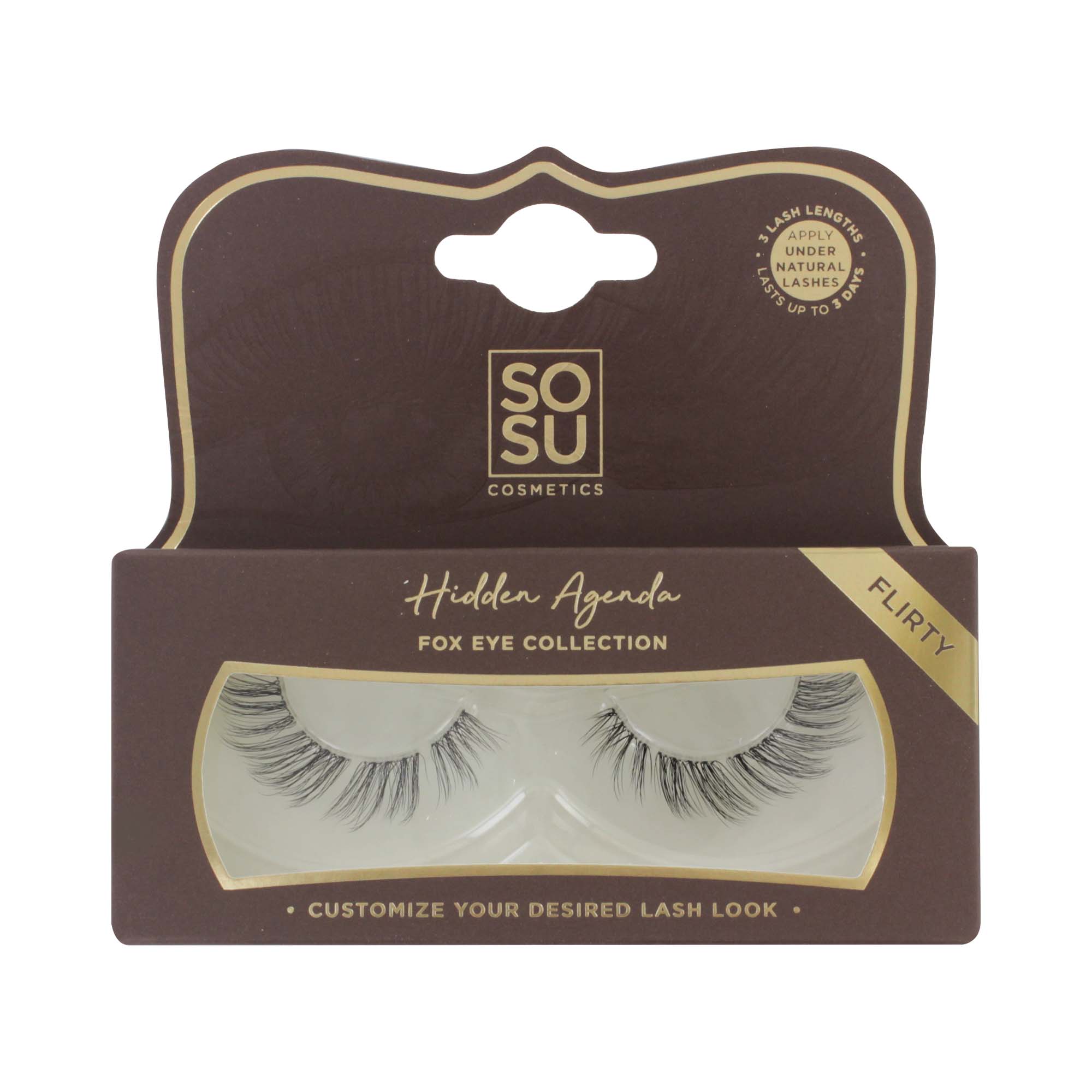 SOSU FOX EYE LASHES FLIRTY