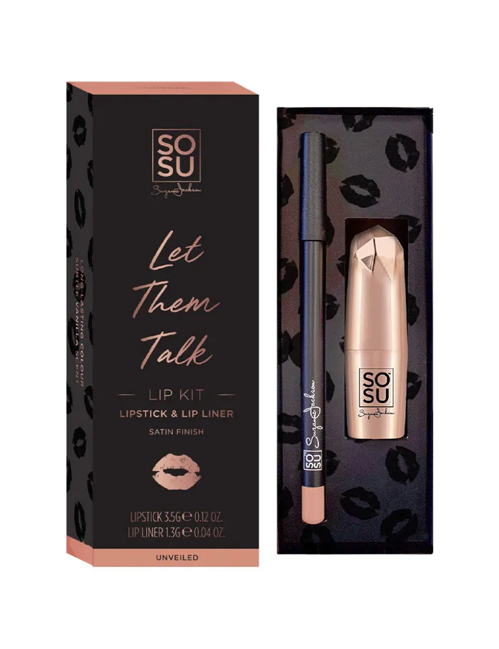 SOSU NUDE LIP KIT UNVEILED