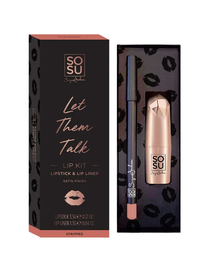 SOSU NUDE LIP KIT STRIPPED