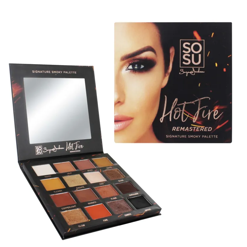 SOSU EYESHADOW PALETTE HOT FIRE