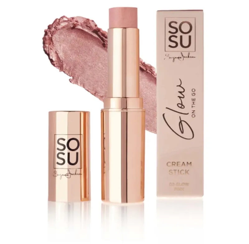 SOSU CREAM STICK BLUSH & GLOW PINK
