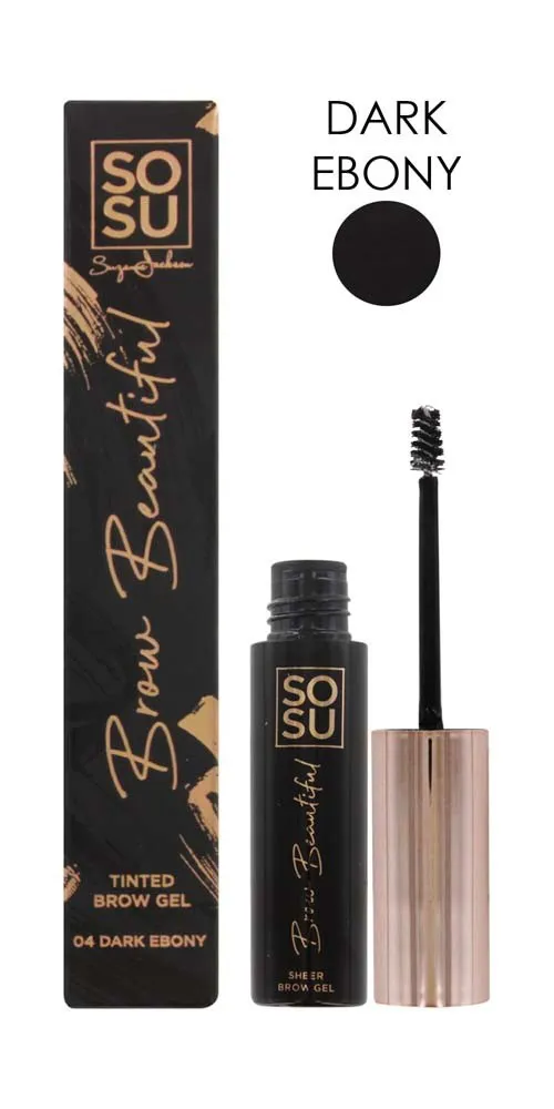 SOSU BROW GEL DARK EBONY