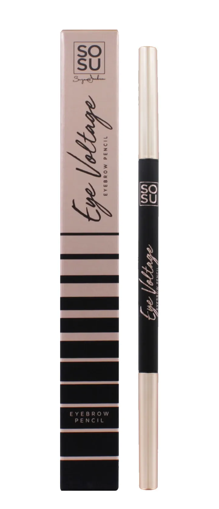 SOSU EYEVOLTAGE BROW PENCIL DARK