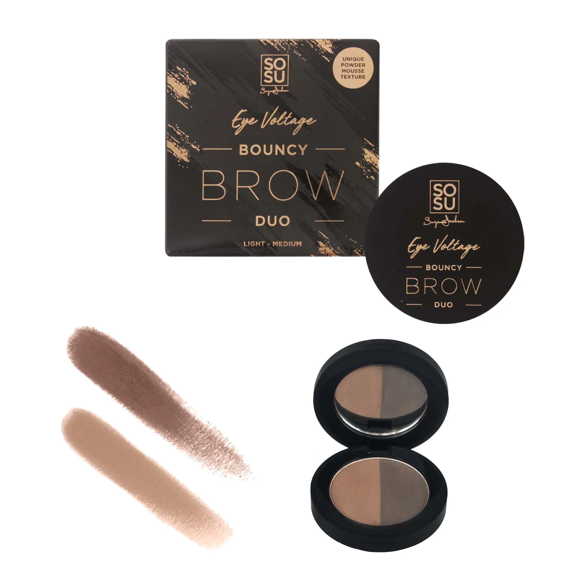 SOSU BOUNCY BROW LIGHT/MED