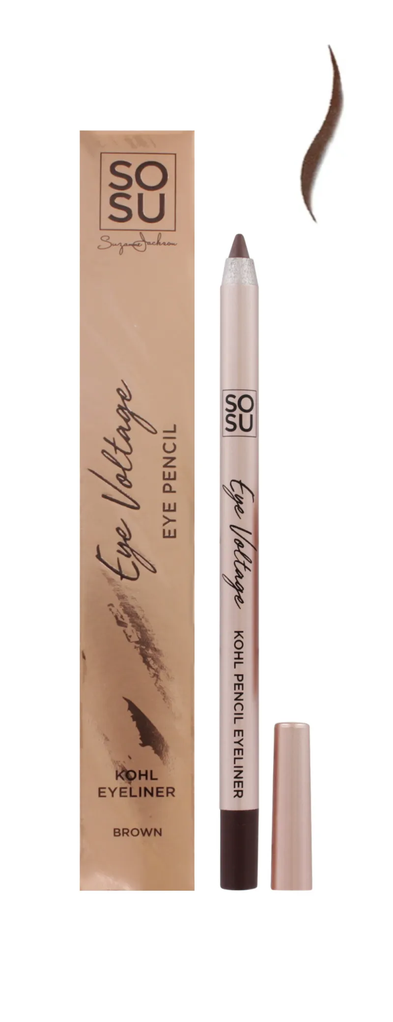 SOSU Eye Voltage Kohl Pencil Eyeliner brown