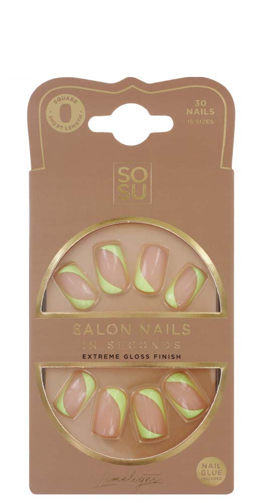 SOSU FALSE NAILS LIMELIGHT