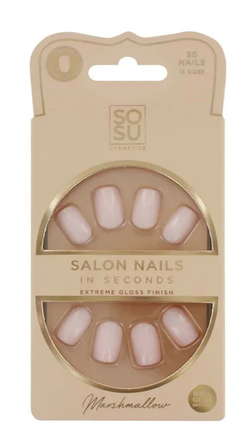 SOSU FALSE NAILS MARSHMALLOW