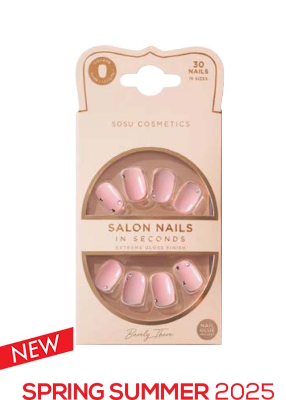 SOSU FALSE NAILS BARELY THERE