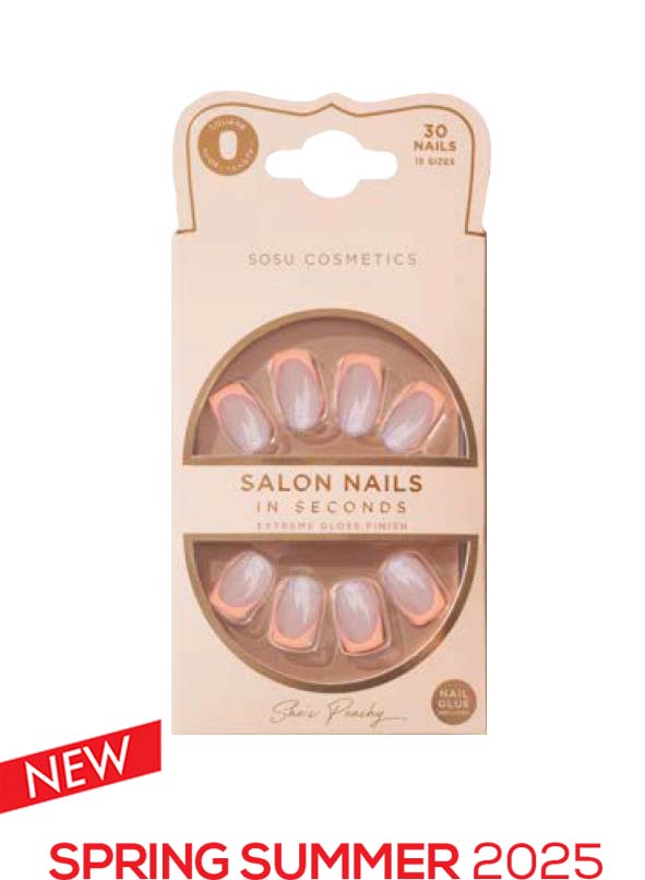 SOSU FALSE NAILS SHE'S PEACHY