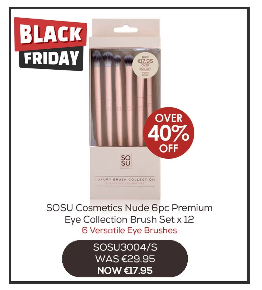 SOSU NUDE PREMIUM BRUSH SET EYE COLLECTION BLACK FRIDAY 2025