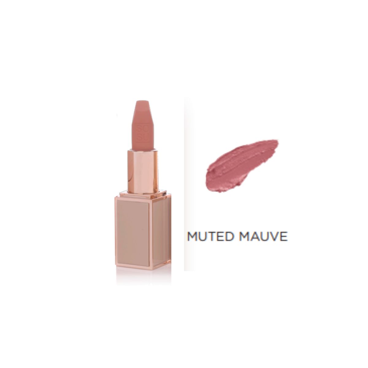 SOSU LIPSTICK NEW MUTED MAUVE
