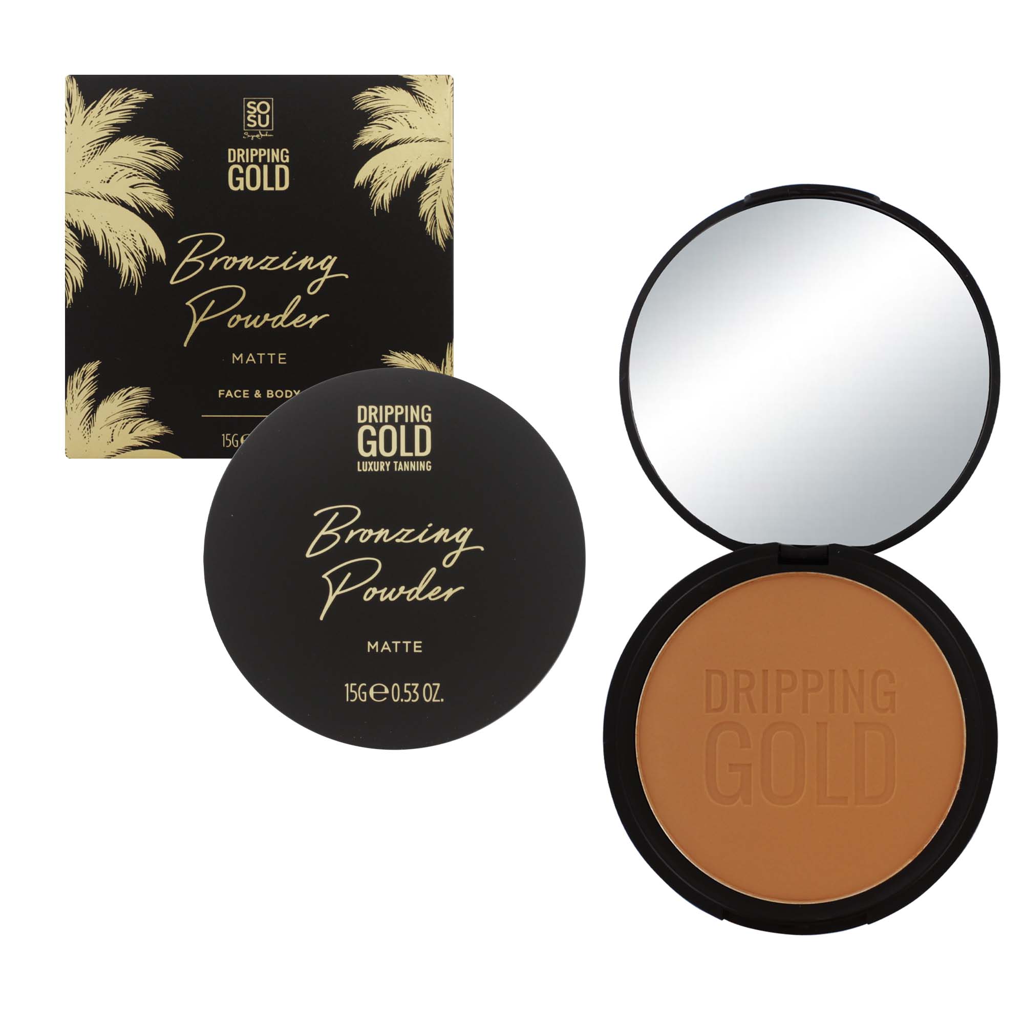 SOSU DRIPPING GOLD BRONZING POWDER MATTE 15g