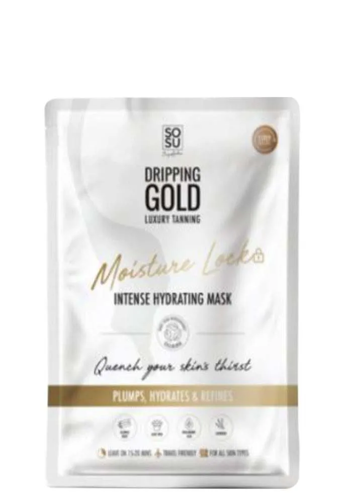 DRIPPING GOLD MOISTURE LOCK SHEET MASK