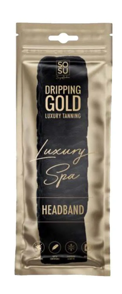 DRIPPING GOLD LUXURY SPA HEADBAND