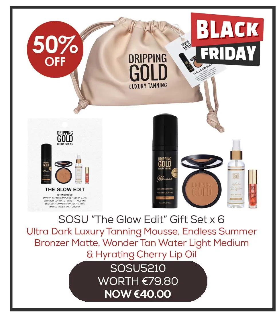 SOSU THE GLOW EDIT BAG BLACK FRIDAY 2025