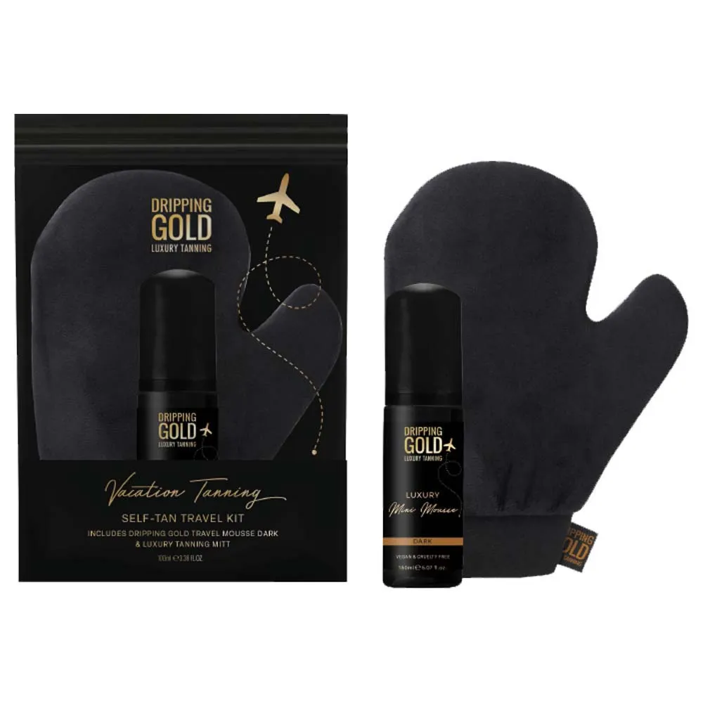 DRIPPING GOLD VACATION TAN SET