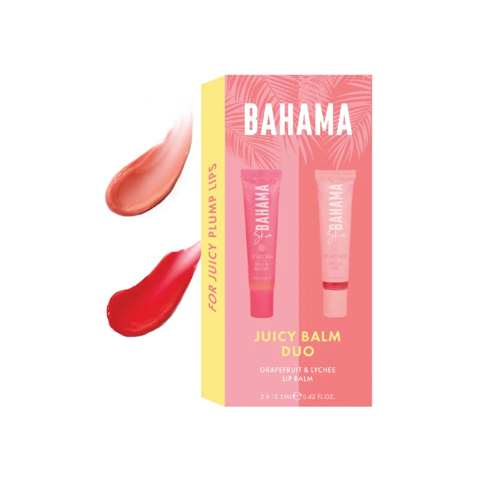 BAHAMA  JUICY LIP BALM DUO 2x12.5ml