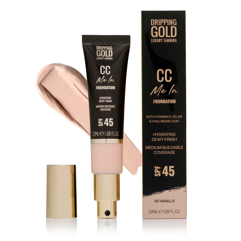 DRIPPING GOLD CC ME IN NO.00 VANILLA  FOUNDATION CREAM 32ml