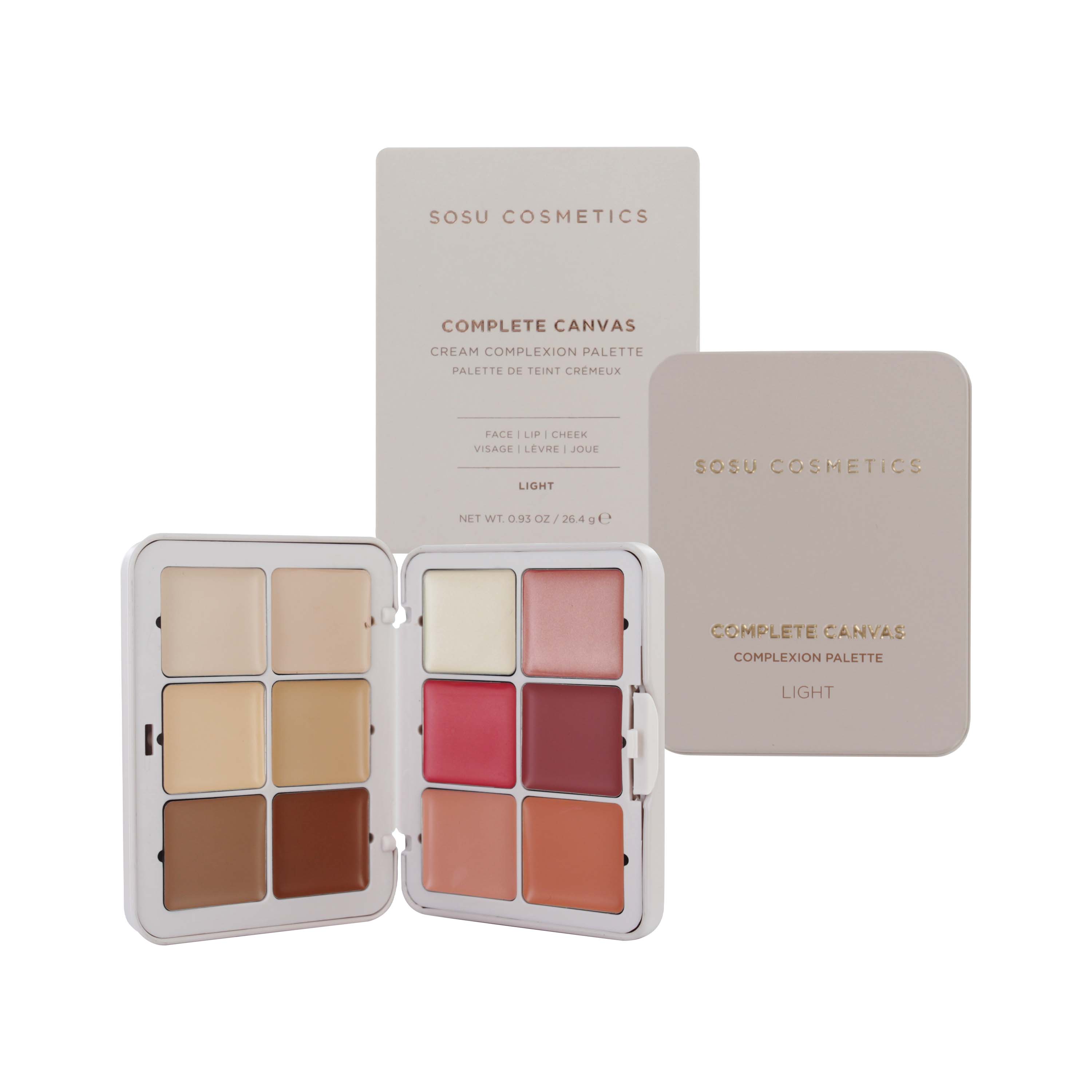 SOSU COMPLETE CANVAS COMPLEXION PALETTE LIGHT