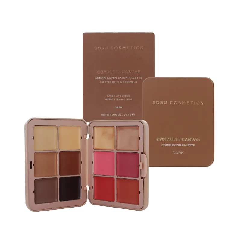 SOSU COMPLETE CANVAS COMPLEXION PALETTE DARK